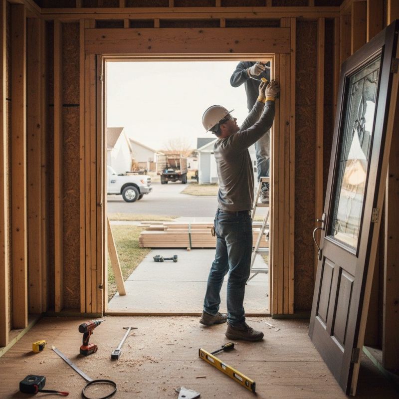 Barn Door Installation detail